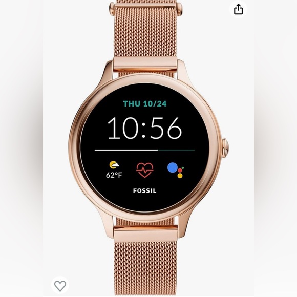 Fossil Other - NWT Fossil Gen 5e Rose Gold Smart Watch
